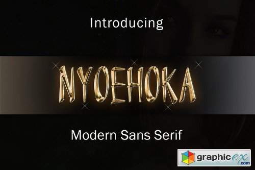 NYOEHOKA Modern Sans Serif