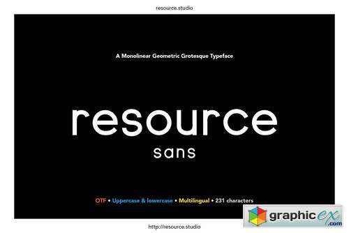 Resource Sans