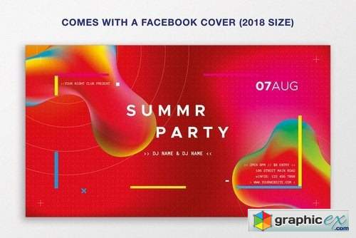 Electro - Summer Party Flyer