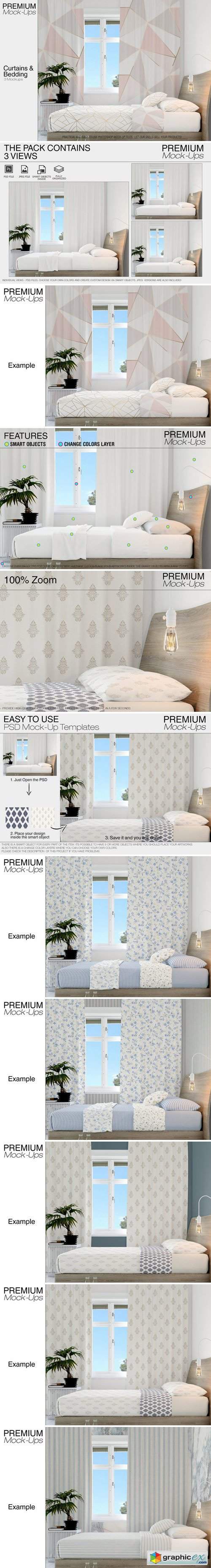 Curtains & Bedding Set