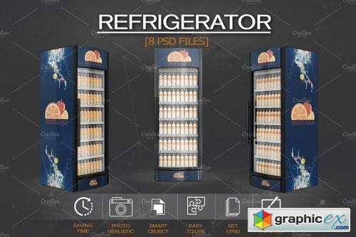 Refrigerator Mockup