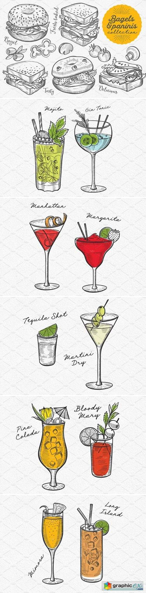 Food & Drink Illustrations
