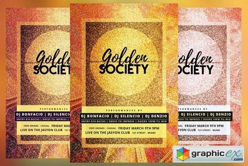 Golden Society Flyer