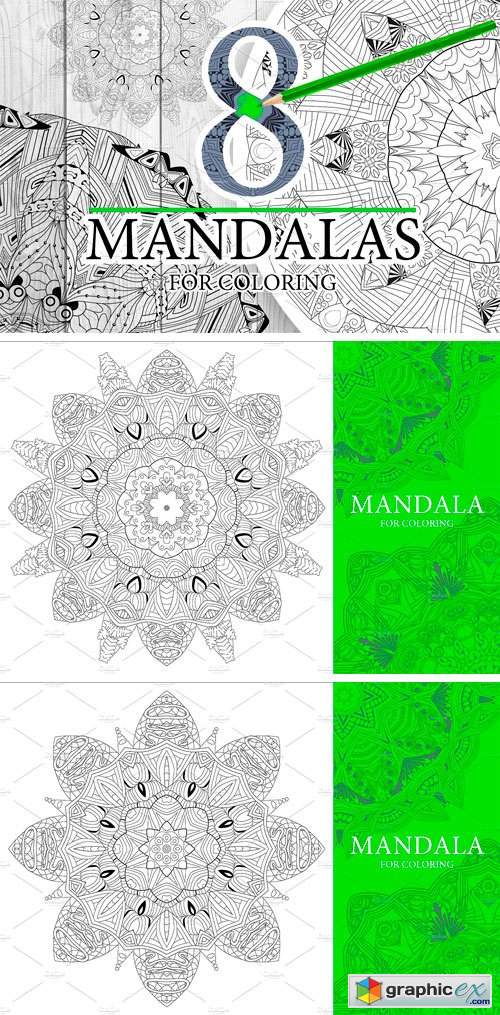 Unusual Mandalas for Coloring 4