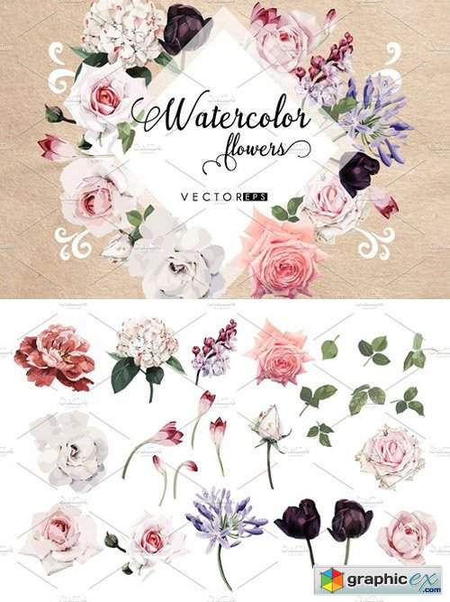 Flowers set 2018
