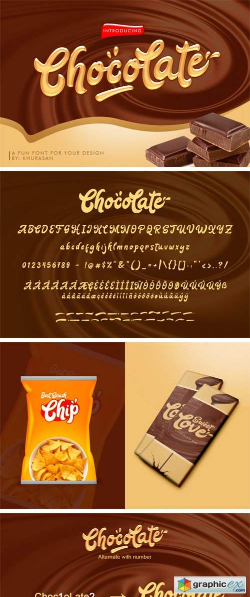 Fontbundles - ChocoLate Script