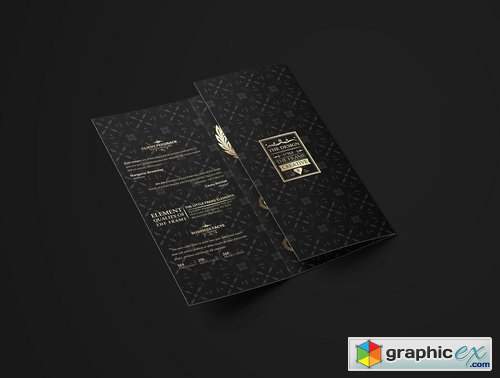 Sicenrial Elegant Tri-fold Brochure