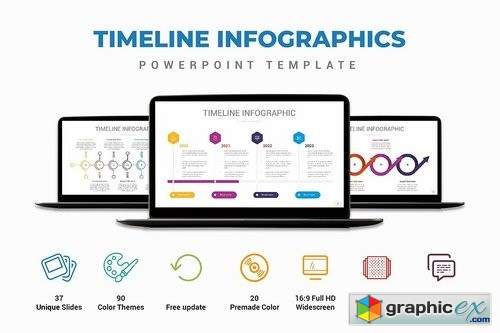 Timeline infographics PowerPoint