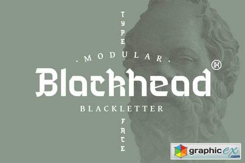 Blackhead Font Family