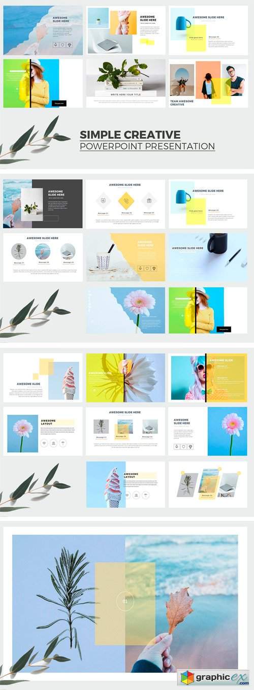 Simple Creative Powerpoint Template