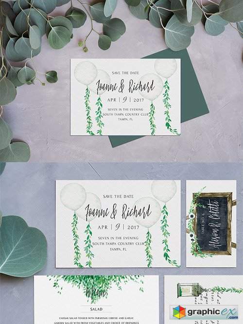 Rustic Postcard Save the Date