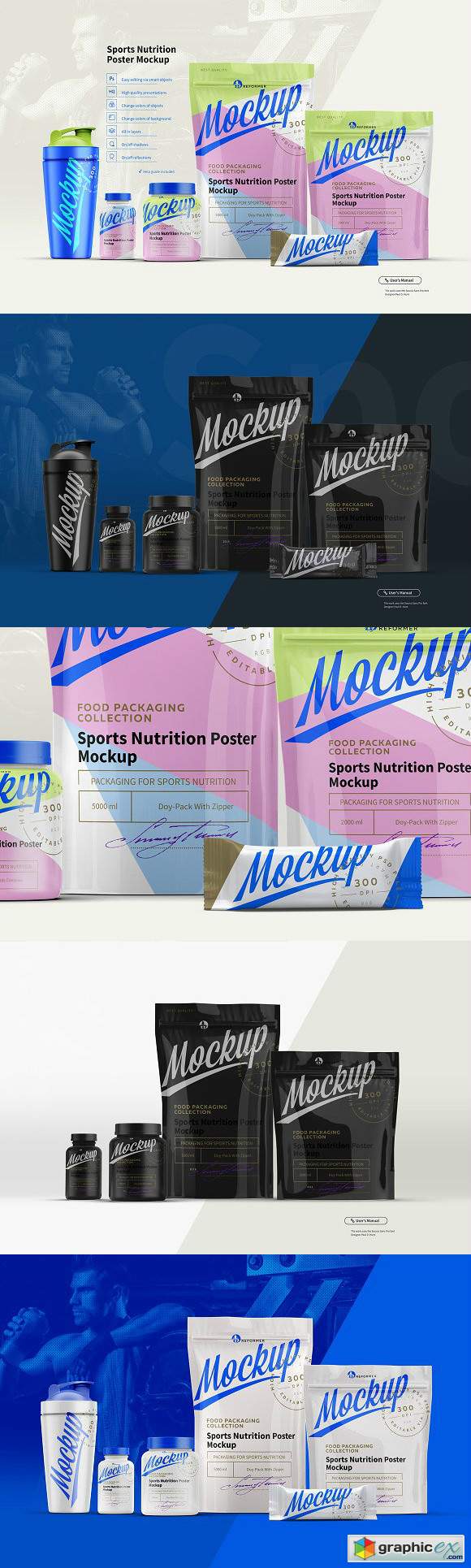 Sports Nutrition Poster Mock-Up