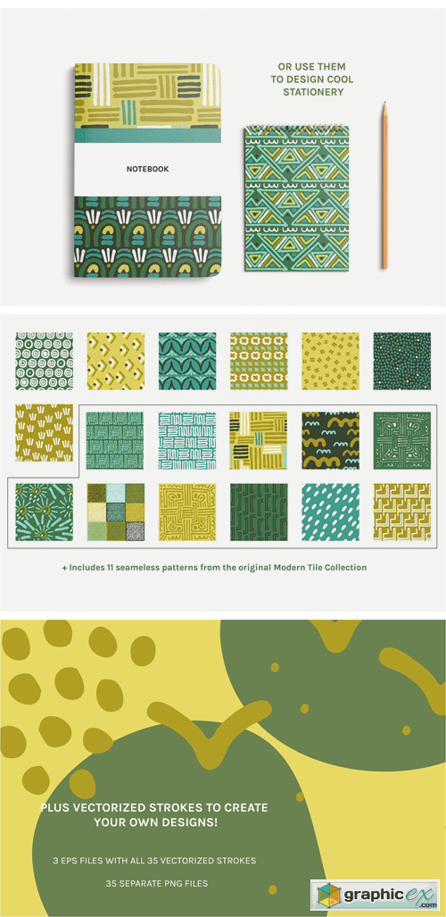 Full Modern Tile | Seamless Patterns