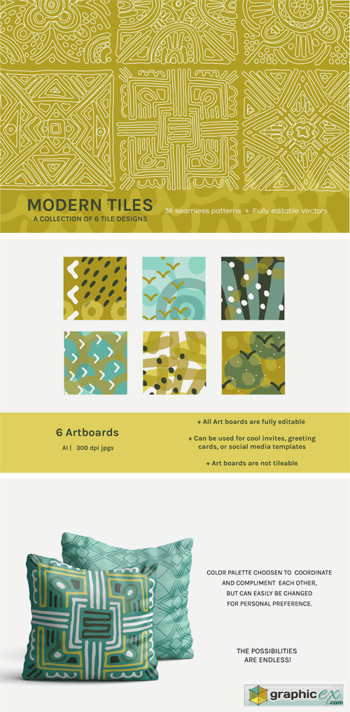 Full Modern Tile | Seamless Patterns