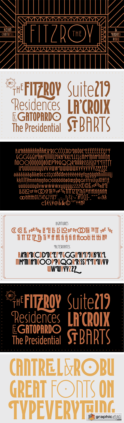 Fitzroy Display Font Family