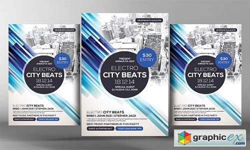 City Beat Party Flyer