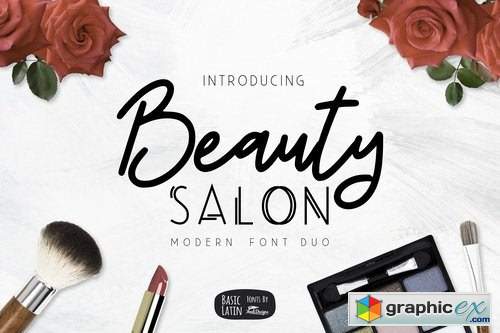 Beauty Salon Modern Font Duo