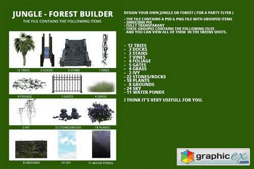 Jungle-Forest Builder