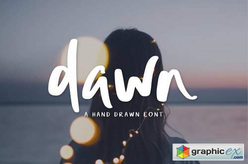 Dawn Hand Drawn Font
