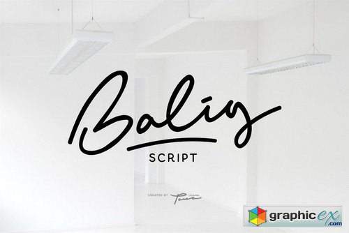 Balig Script Font Family