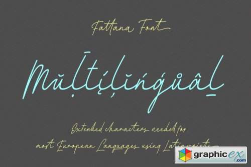 Fattana Font Family - 2 Fonts