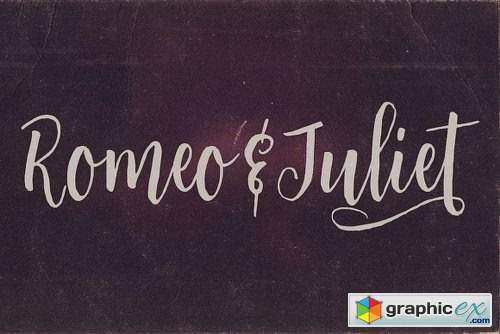 Romeo & Juliet Font Duo Font Family - 3 Fonts