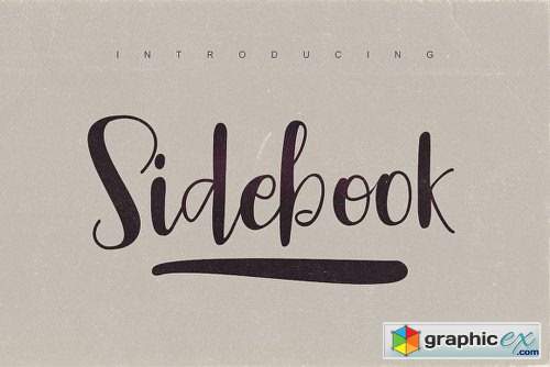 Sidebook Script Font