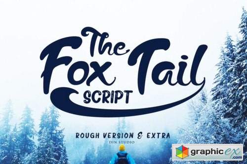 The Fox Tail Font Family - 3 Fonts