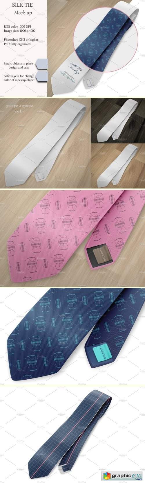 Download Silk tie Mockup. Product mockup » Free Download Vector Stock Image Photoshop Icon