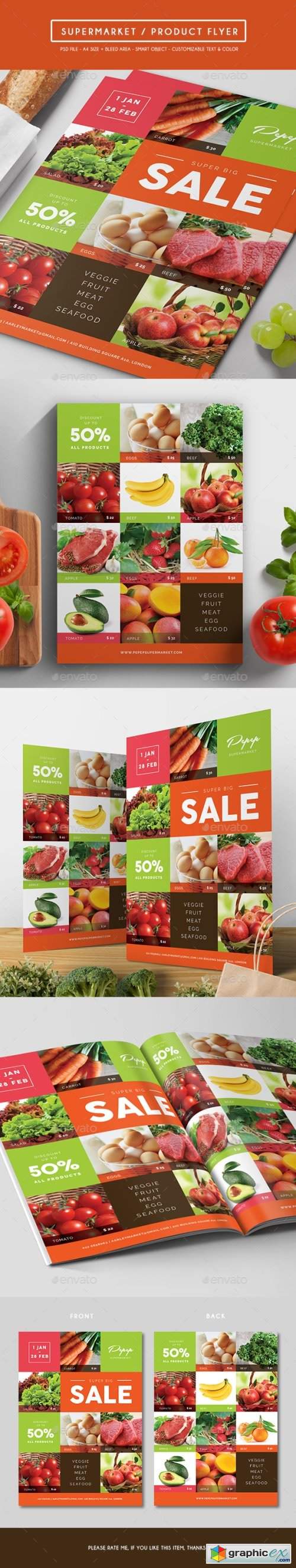 Supermarket / Product Flyer