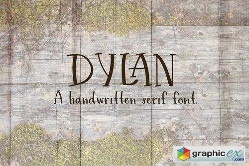 Dylan - A Handwritten Serif Font