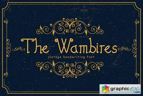 The-Wambires-Vintage-Body-Font