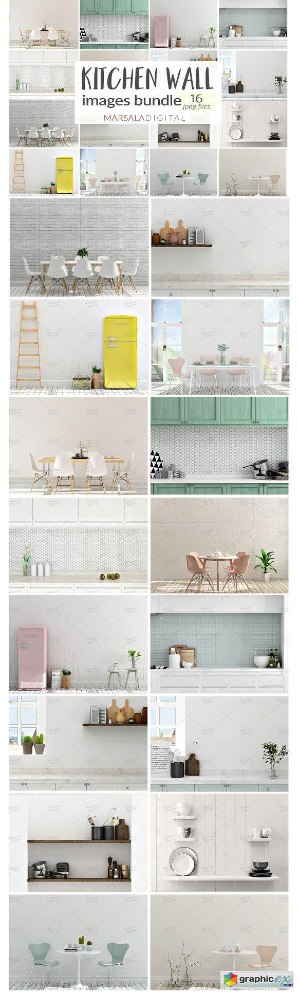 Kitchen Wall Images Bundle