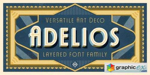 Adelios Font Family - Retail