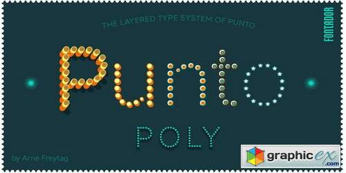 Punto Poly Font Family - Retail