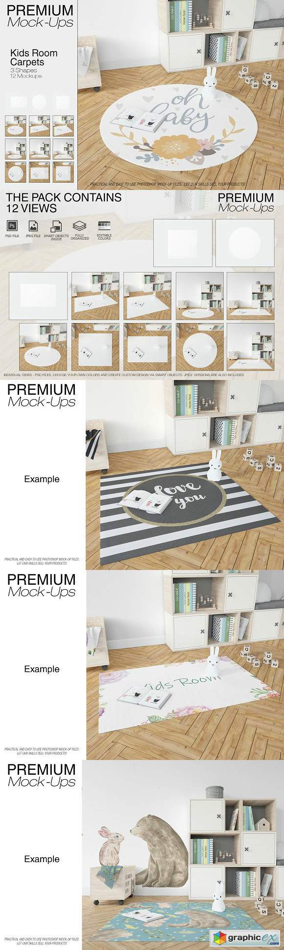 3 Types of Carpets in Kids Room