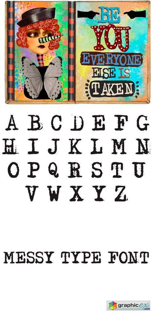 Procreate - Alphabet Stamp A-Z