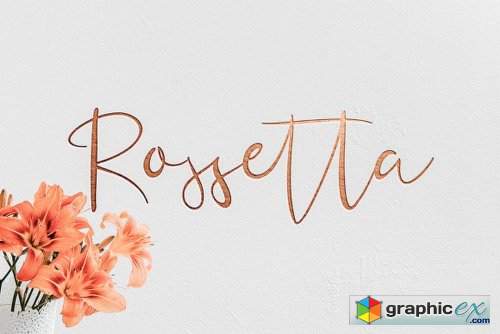 Rossetta Font