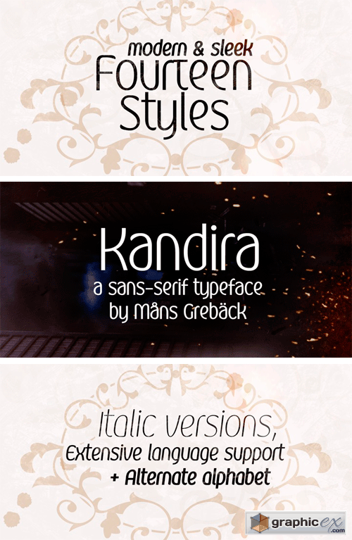 Kandira Font Family