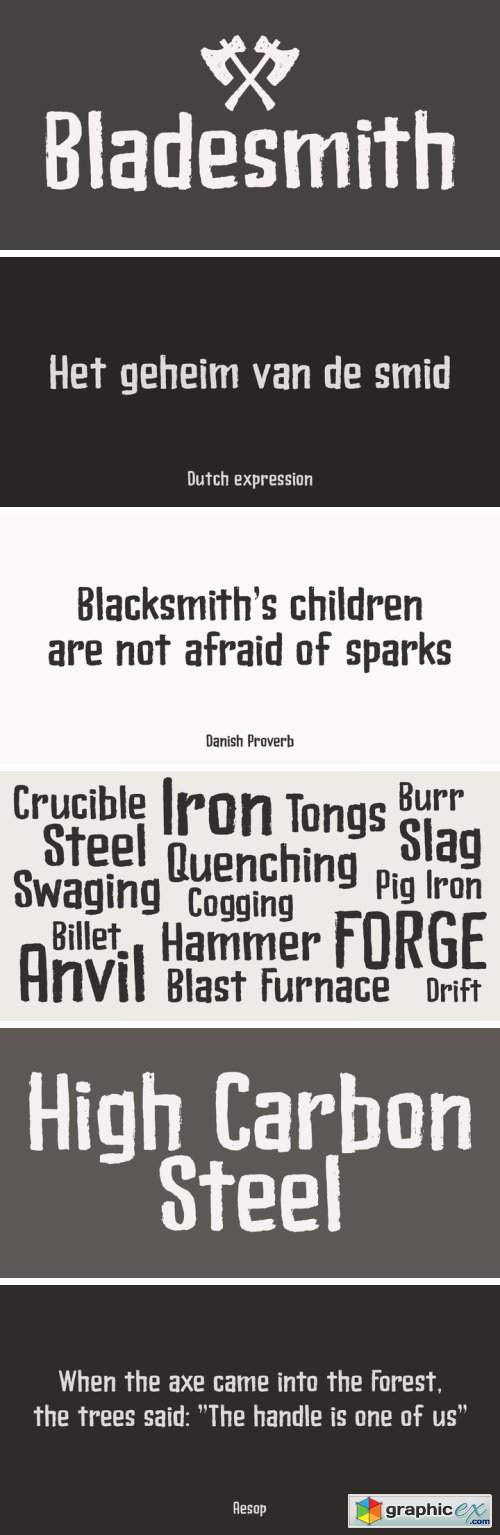 Bladesmith Font Family