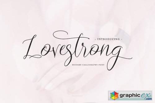 Lovestrong Font