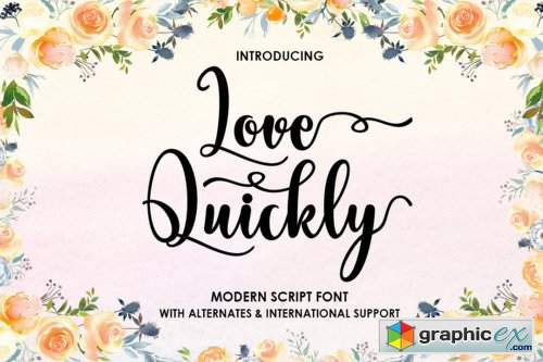 Love Quickly Font