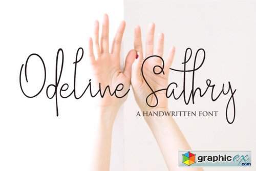 Odeline Sathry Font