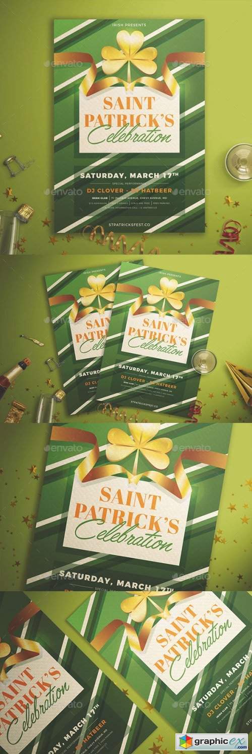 St. Patrick's Day Celebration Flyer