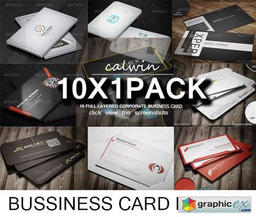 10 In 1 Business Crad Bundle 1