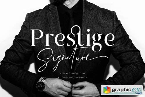 Prestige Family - 2 Fonts