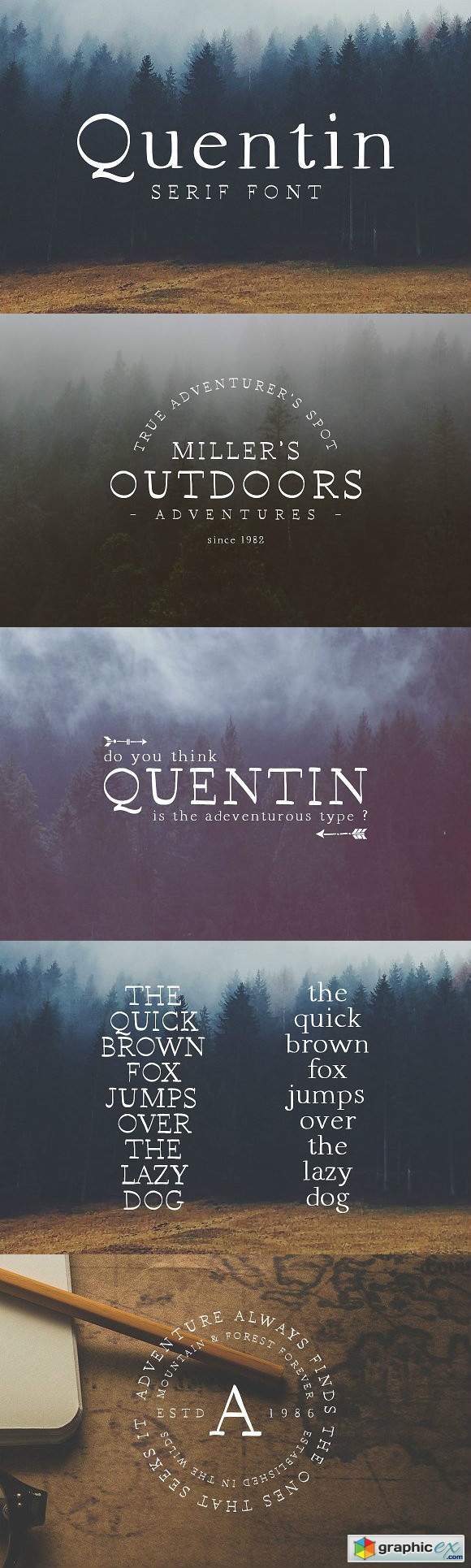 Quentin Serif Font