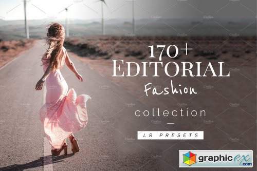 170+ Editorial Fashion - Lr Presets