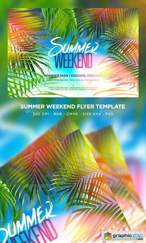 Summer Weekend Flyer