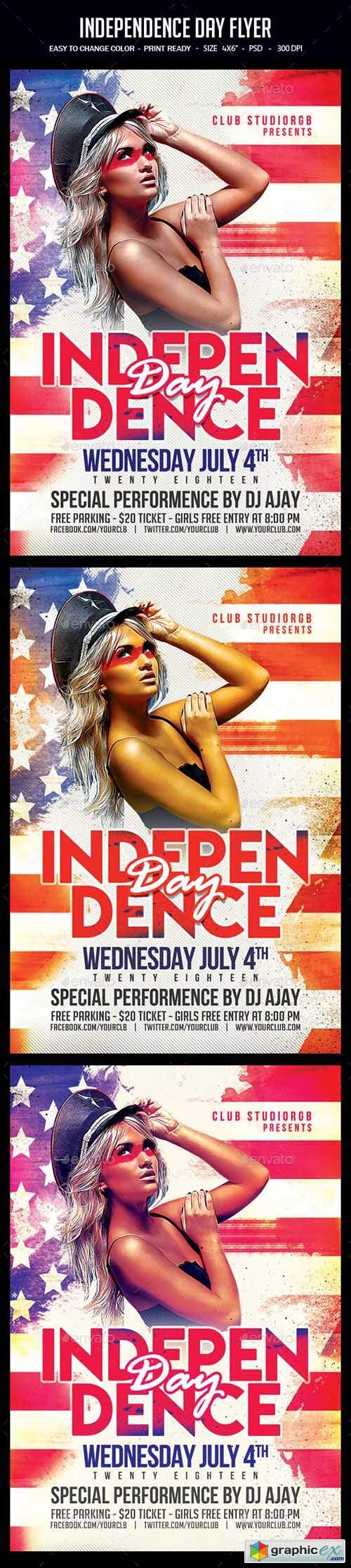 Independence Day Flyer 22080160